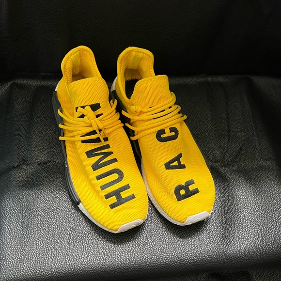 adidas Yellow Athletic Shoes